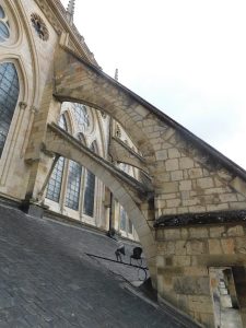 Arc-boutant  Bourges cathédrale
