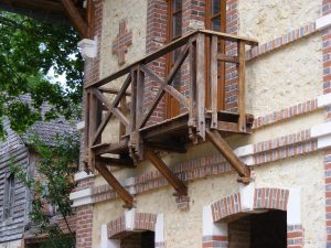 Balcon château de la Motte Jarry
