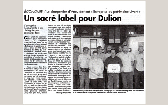 label-patrimoine-vivant-dulion-charpente-yonne-89
